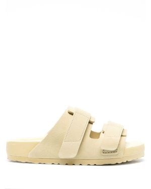 Birkenstock X Tekla Uji Suede Sandals - White