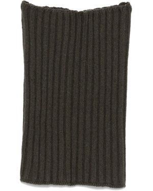 Rick Owens Cashmere Knitted Scarf - Black