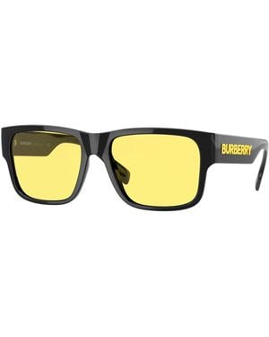Burberry Be4358 Sunglasses - Yellow