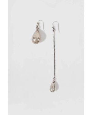 Ann Demeulemeester Pendientes Judith - Blanco