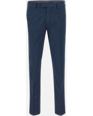 Devore Marineblaue Slim Fit Hose