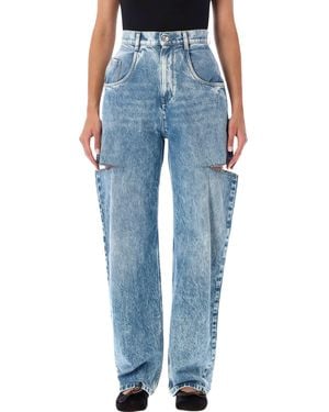 Maison Margiela 5 Pockets Trousers - Blue