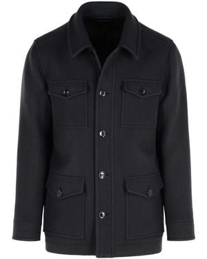 Tom Ford Virgin Wool Jacket - Black