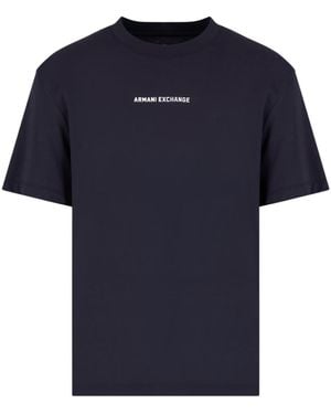 ARMANI EXCHANGE T Shirts En Polos - Blauw