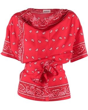 P.A.R.O.S.H. Blouse - Red