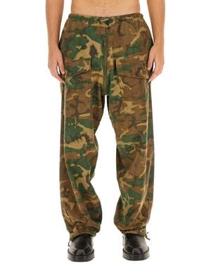 Givenchy Camouflage Pants - Green