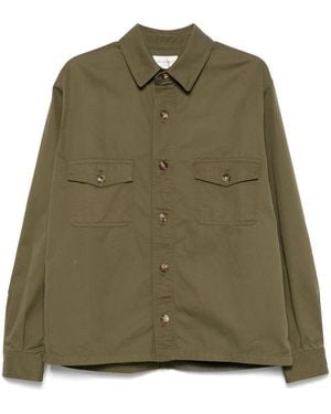 Saint Laurent Giacca Da Uomo Kaki Autentico Shain Laurent - Verde