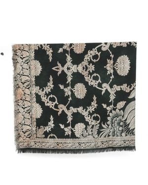 Pierre Louis Mascia Printed Silk Scarf - Black