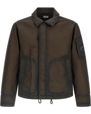 C.P. Company C.P. Firmenbi Film Filzjacke - Schwarz
