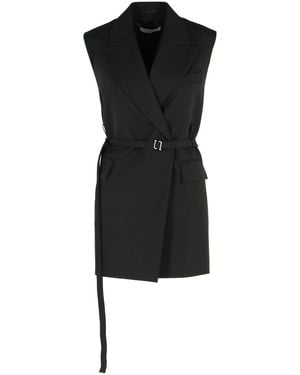 Sportmax 'Ciurma' Black Virgin Wool Blazer - Negro
