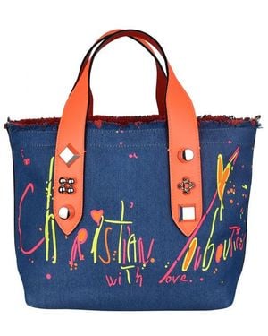 Christian Louboutin Frangibus Small Tote Bag - Blue