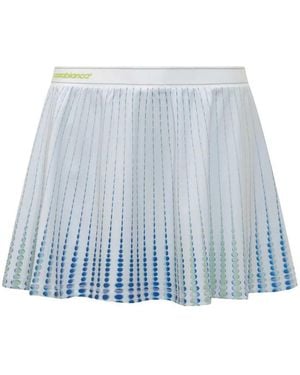 CASABLANCA Printed Mini Skirt - Blue