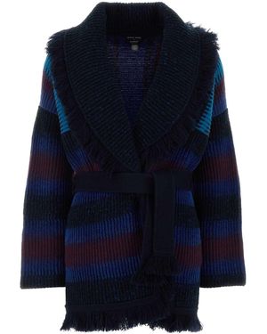 GIORGIO ARMANI X ALANUI Cardigan - Blue