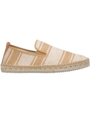 Espadrilles Flat Shoes - Natural