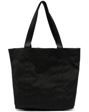 Y-3 Schoudertas Met Logoprint - Zwart