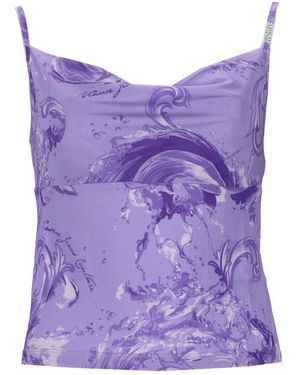 Versace Jeans Couture Top - Purple