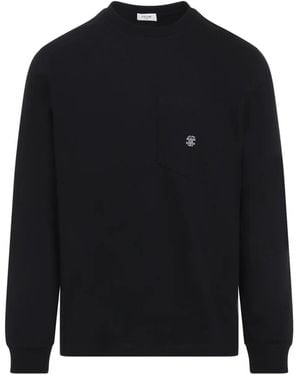 Celine Long Sleeved T Shirt - Black