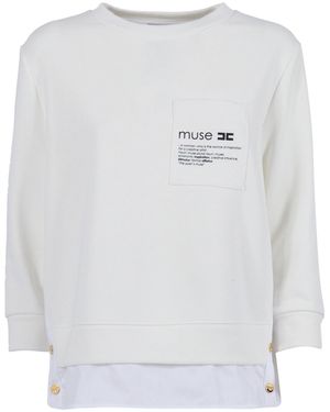Elisabetta Franchi Maglia Donna - White