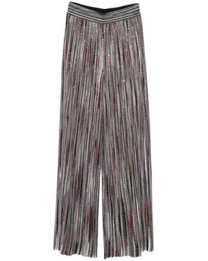Missoni Striped Trousers - Grey