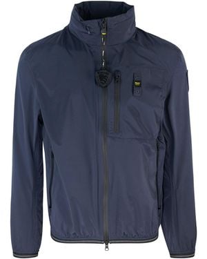 Blauer Giacca Nastrata Dewar Blu - Blue