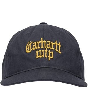 Carhartt "Blackletter" Baseball Cap - Blue