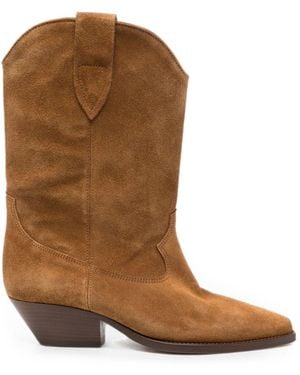 Isabel Marant Duerto Cowboy Boots - Brown