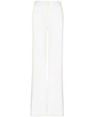 Balmain Flared Trousers - White