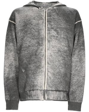 AMISH Maglia Con Zip - Grey