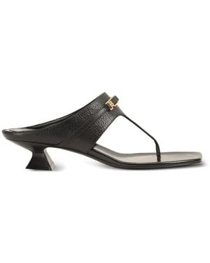 Sergio Rossi Bitt Sandalen - Weiß