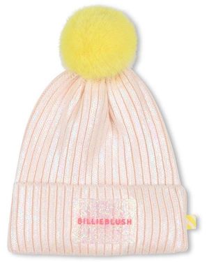 Billieblush Hat With Logo - Pink