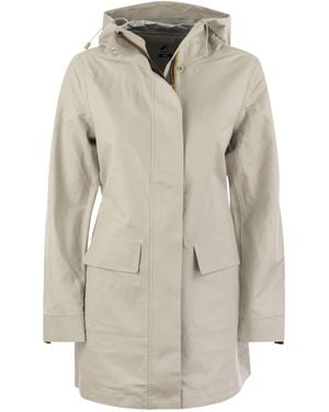 K-Way Thersa Capuchon Jas - Grijs