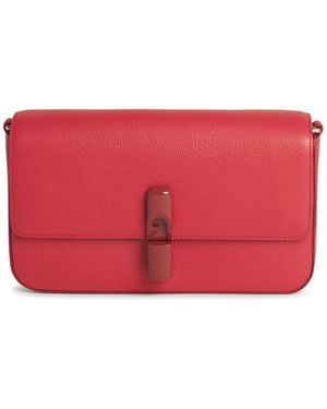 Furla 'Iride' kleiner roter Lear -Crossbody -Tasche
