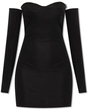 DSquared² Off-Shoulder Mini Dress - Black