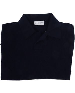 Ballantyne Short Sleeve Polo - Blue