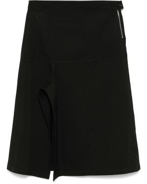 Lemaire Asymmetrischer Wrapover - -Rock - Schwarz