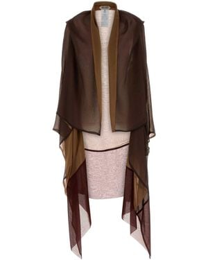 Alberta Ferretti Capospalla Lungo - Brown