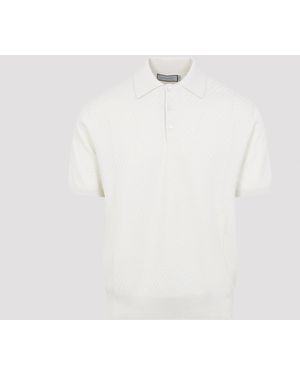 Canali Katoenen Polo - Wit