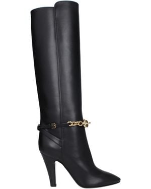 Saint Laurent Women 's Stiefel Leder schwarz