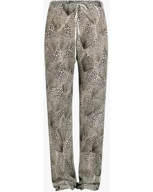 Dries Van Noten 01110 Pachas 1418 W.W.Pants Clothing - Grey