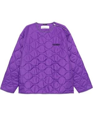 Oamc Peacemaker Shoulder Zip Liner - Purple