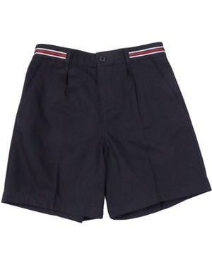 Gucci J Bermuda Lona de algodón claro - Azul