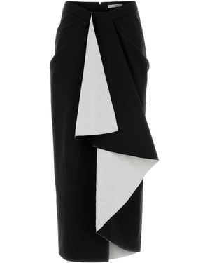 Givenchy Wool Blend Skirt - Black