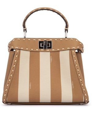 Fendi Peekaboo Mini Tess.pequin/te - Meerkleurig