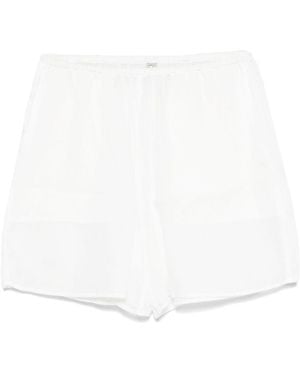 TOTEME Summer Shorts - White
