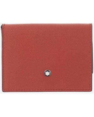 Montblanc Trio Soft Card Holder 4 Fächer - Rot