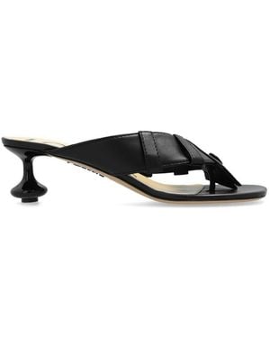 Loewe Toy Panta 45 mm Ledersandalen - Schwarz