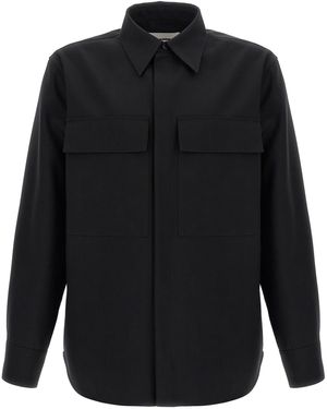 Jil Sander '08' Hemd - Schwarz