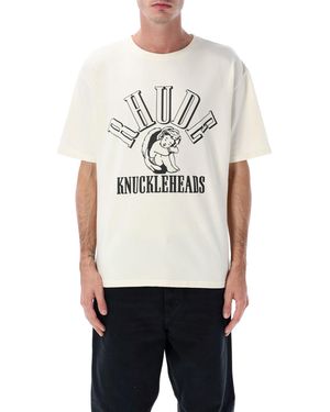 Rhude Knuckleheads Graphic T-Shirt - White
