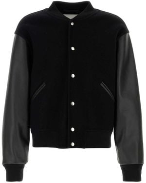 Jil Sander Regular Bomber Jacket - Black