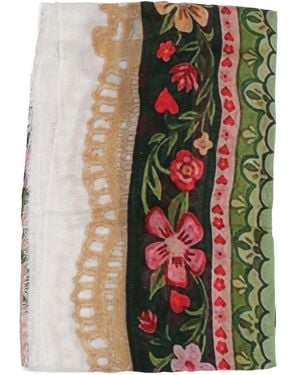 Faliero Sarti Heart 135X180 Scarf - Multicolor